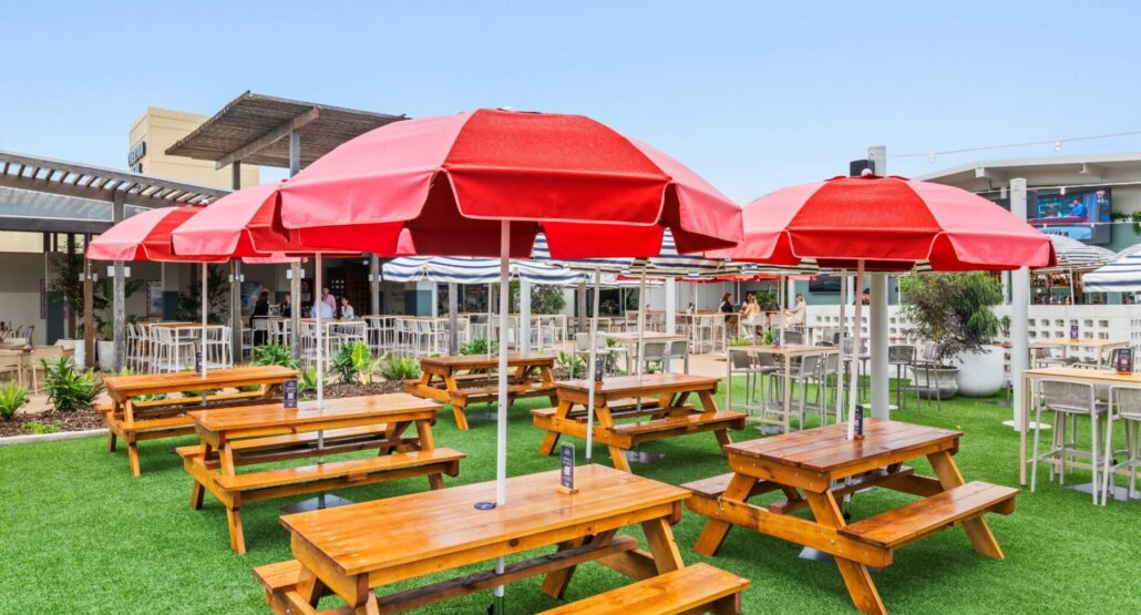 The Lawn beer garden