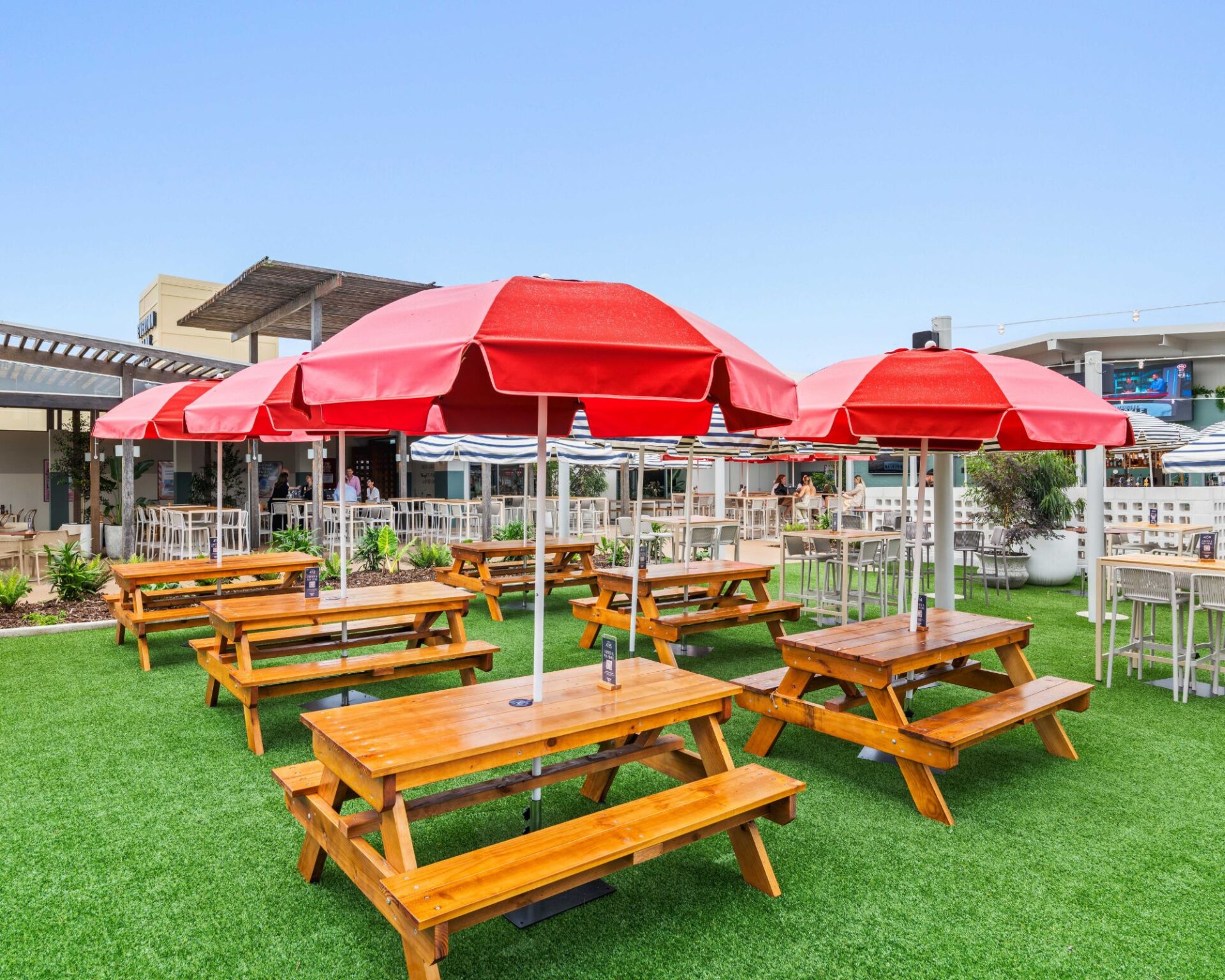 The Lawn beer garden